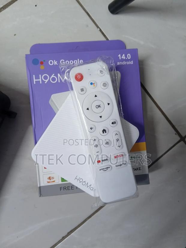 H96 Max Android TV Box for Online Learning and Video Content - thumbnail 2