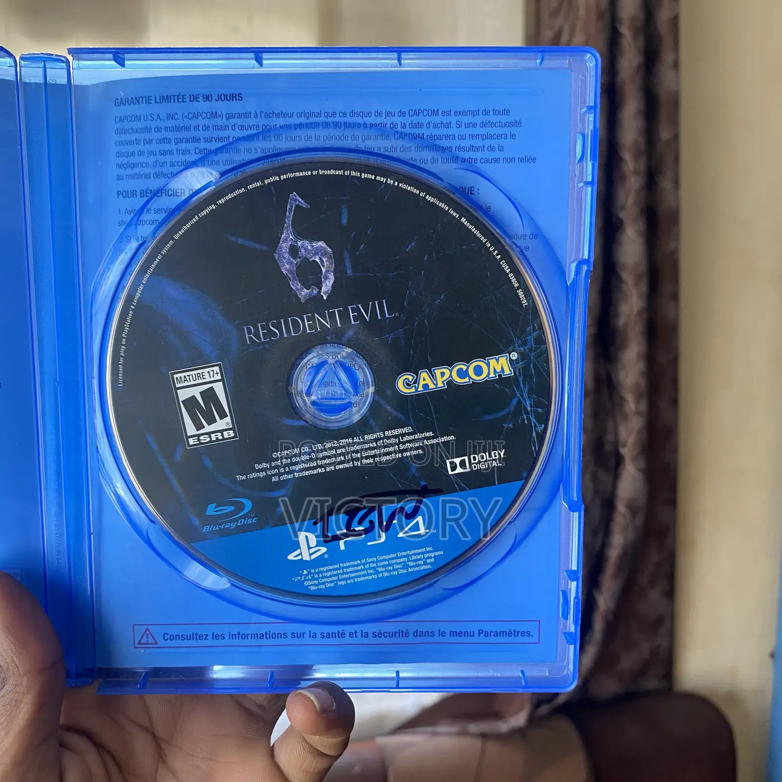 Resident Evil 6 Video Game for PS4 &5