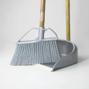 Stand Up Dust Pan With Brush