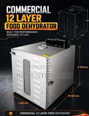 Commercial 12layer Food Dehydrator