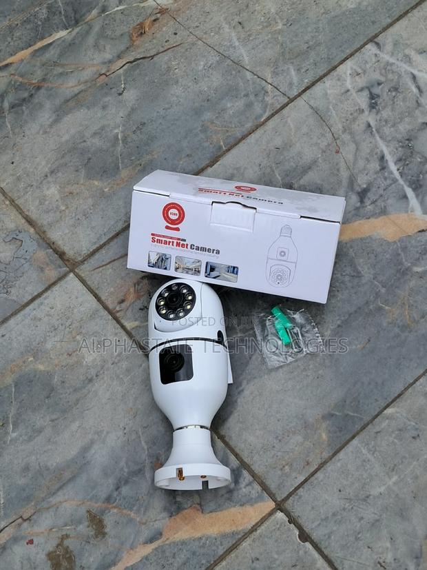 Smart Net Dual Bulb CCTV Camera for Indoor Security
