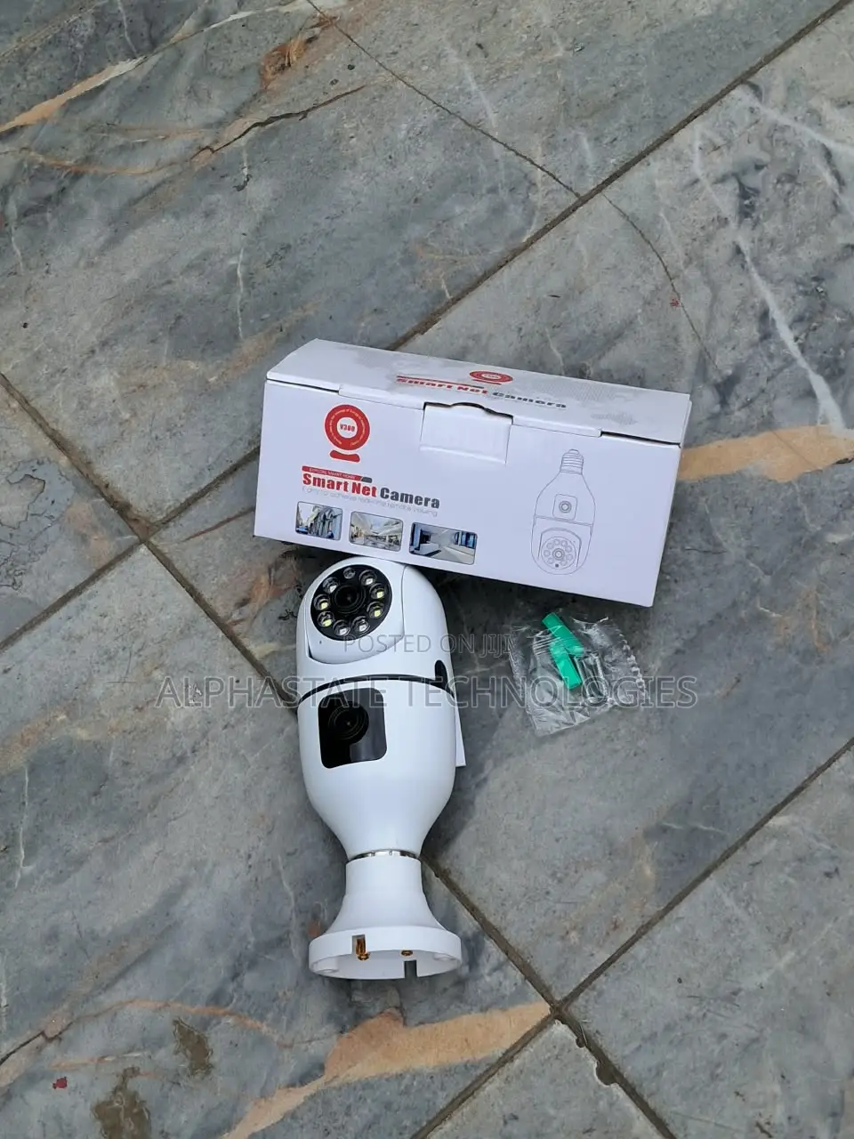 Smart Net Dual Bulb CCTV Camera for Indoor Security