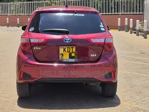 Toyota Vitz 2019 Red