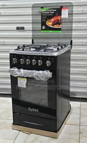 Synix Standing Cooker 3 Gas + 1rapid Hot Plate 50*50
