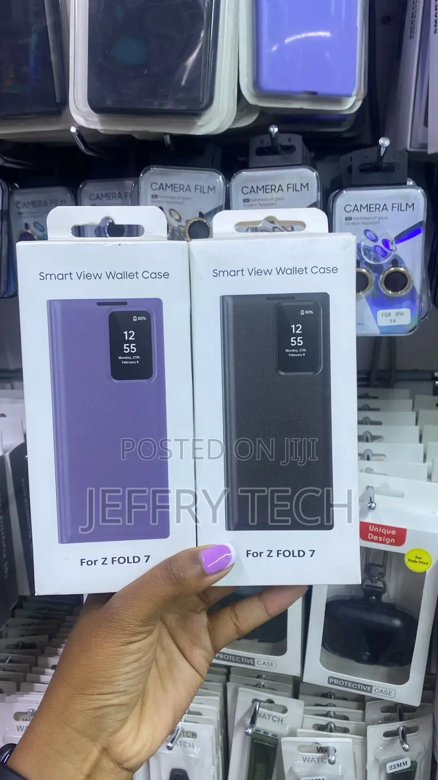 Third-Party Replica Case Styled to Mimic Samsung’s for Z FOLD 7