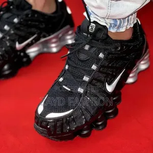 Nike Shox TL Black Silver