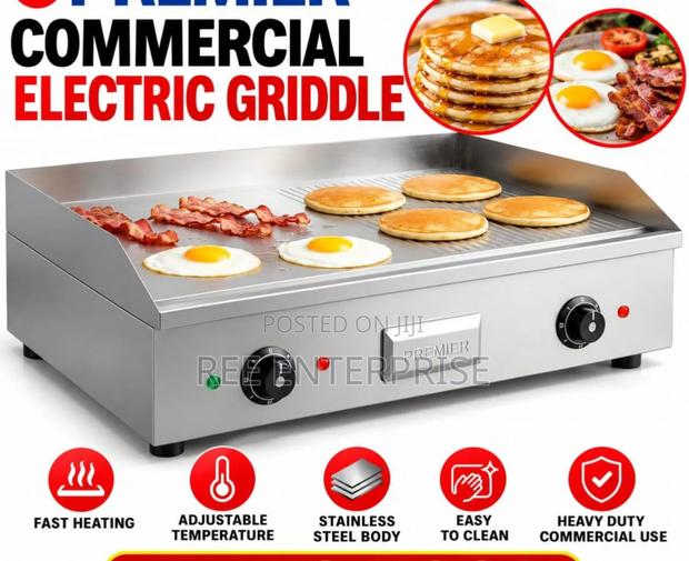 Premier Electric Commercial Griddle - main view