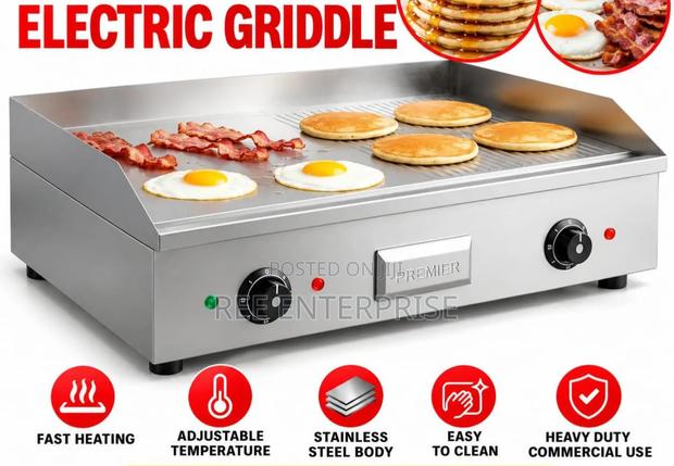 Premier Electric Commercial Griddle - thumbnail 2