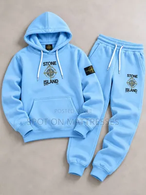 Elegant Tracksuits for the Boys. Sky Blue & Light Grey. Ages 2-16yrs.
