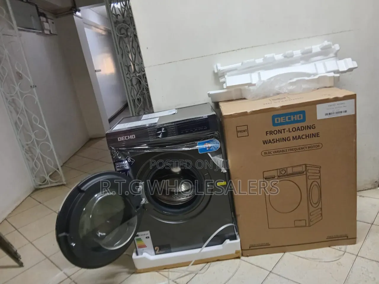 Decho 8kg Automatic Front Load Washing Machine
