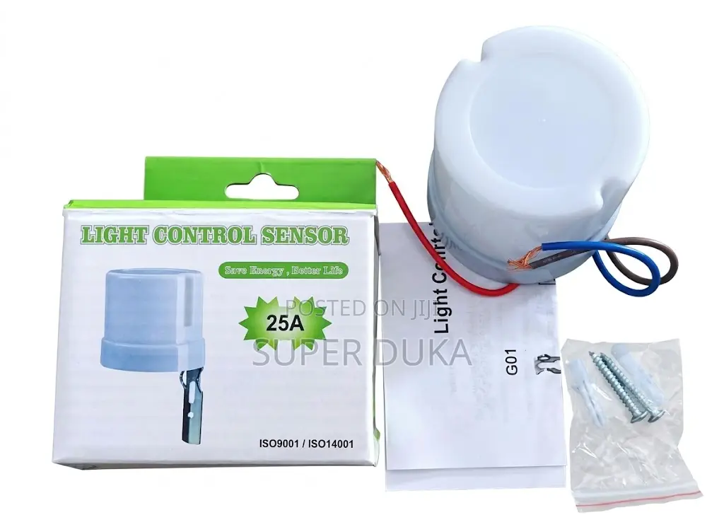 Photocell Sensor Light Switch 25A Automatic Dusk to Dawn Streetlight