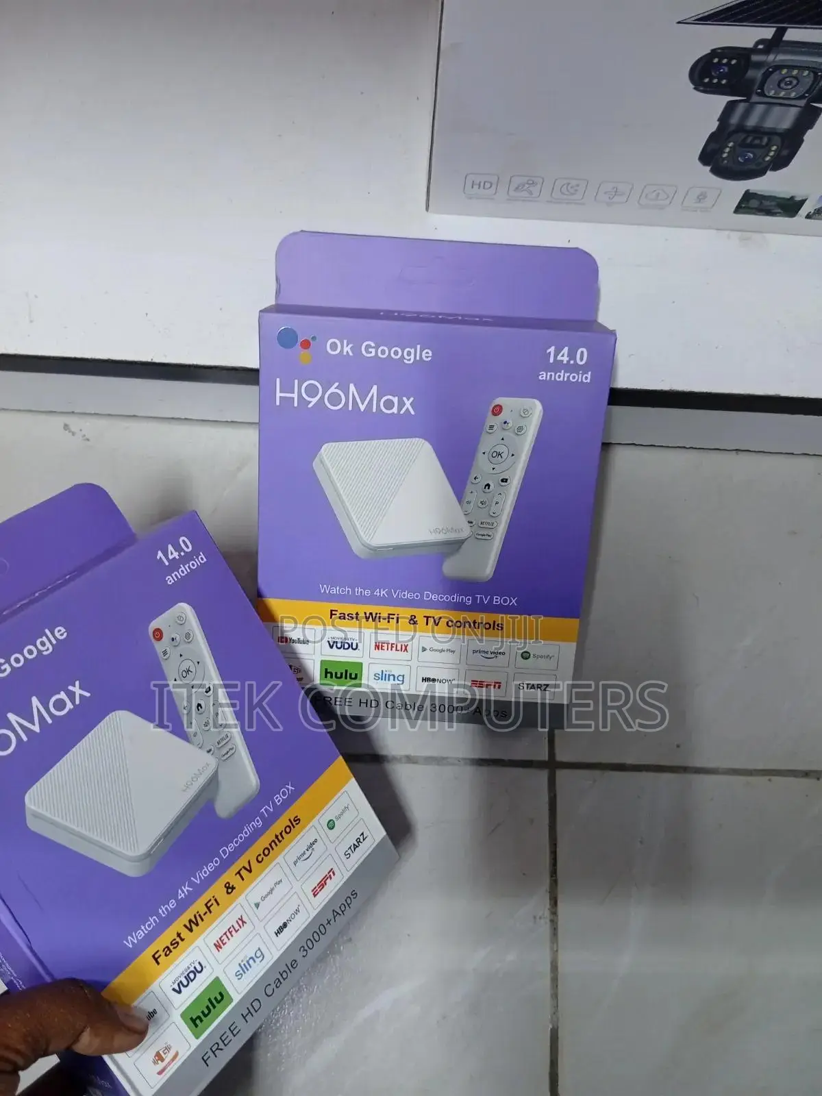 H96 Max 2GB RAM 16GB Storage Android TV Streaming Box