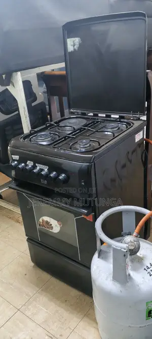 Oven and Gas Cylinder Fully Filled
