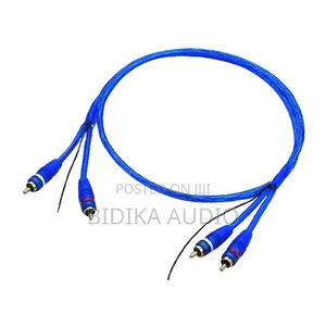 High Quality High Quality RCA Audio Connector Cable 2 Channel Male To