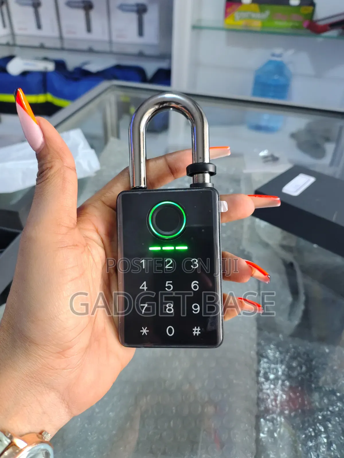 SJ103 Smart Fingerprint & PIN Code Padlock – Tuya App Control