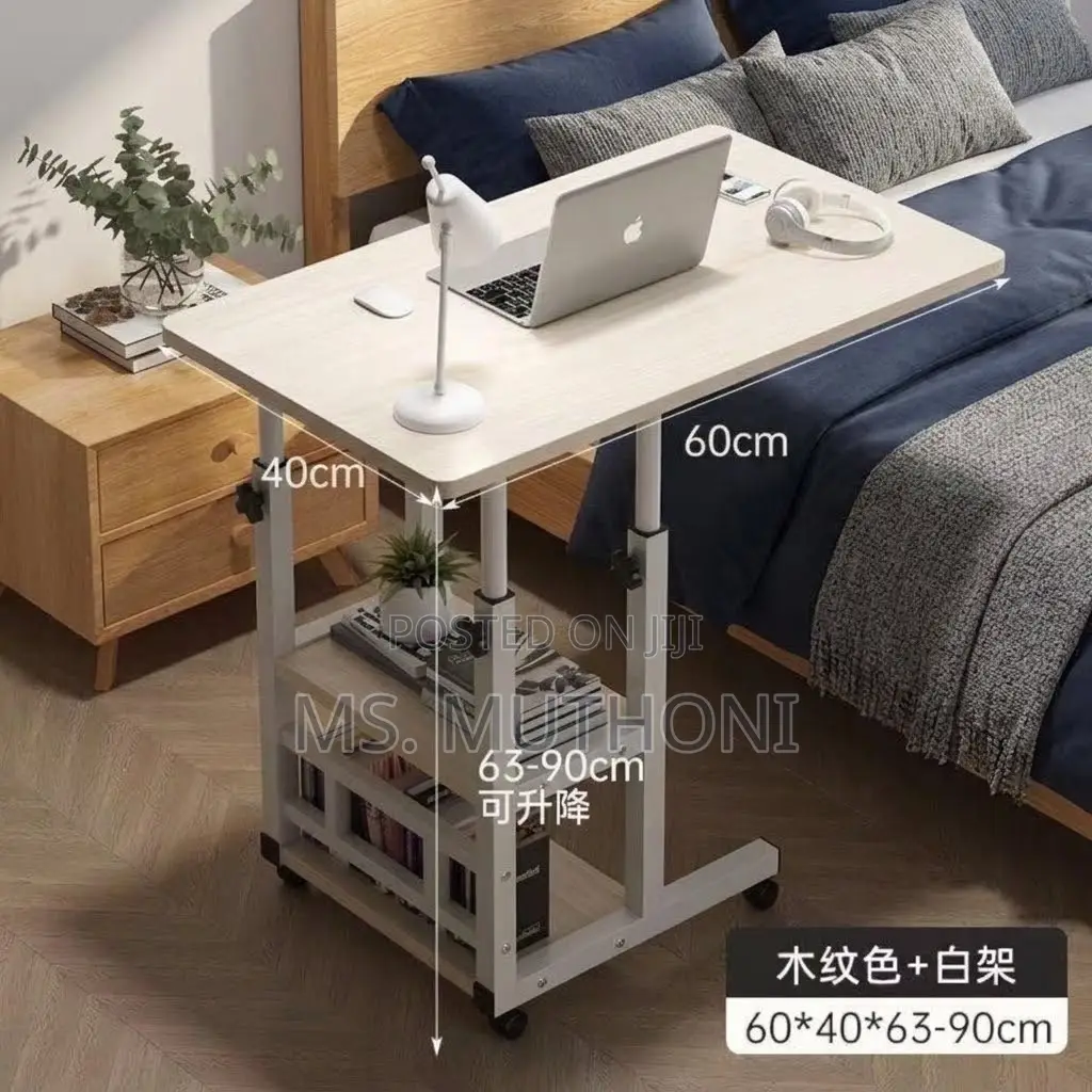 Mobile, Height-Adjustable Laptop Desk / Study Table