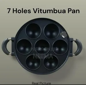 7 Hole Heavy Die Cast Vitumbua Pan