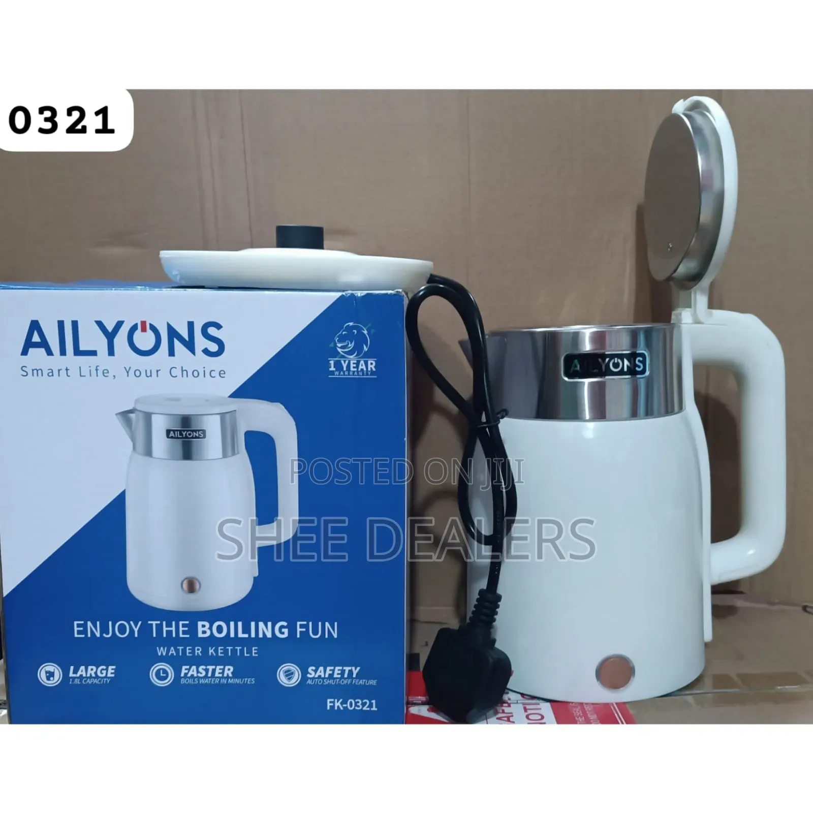 *2ltr Ailyons Electric Kettle