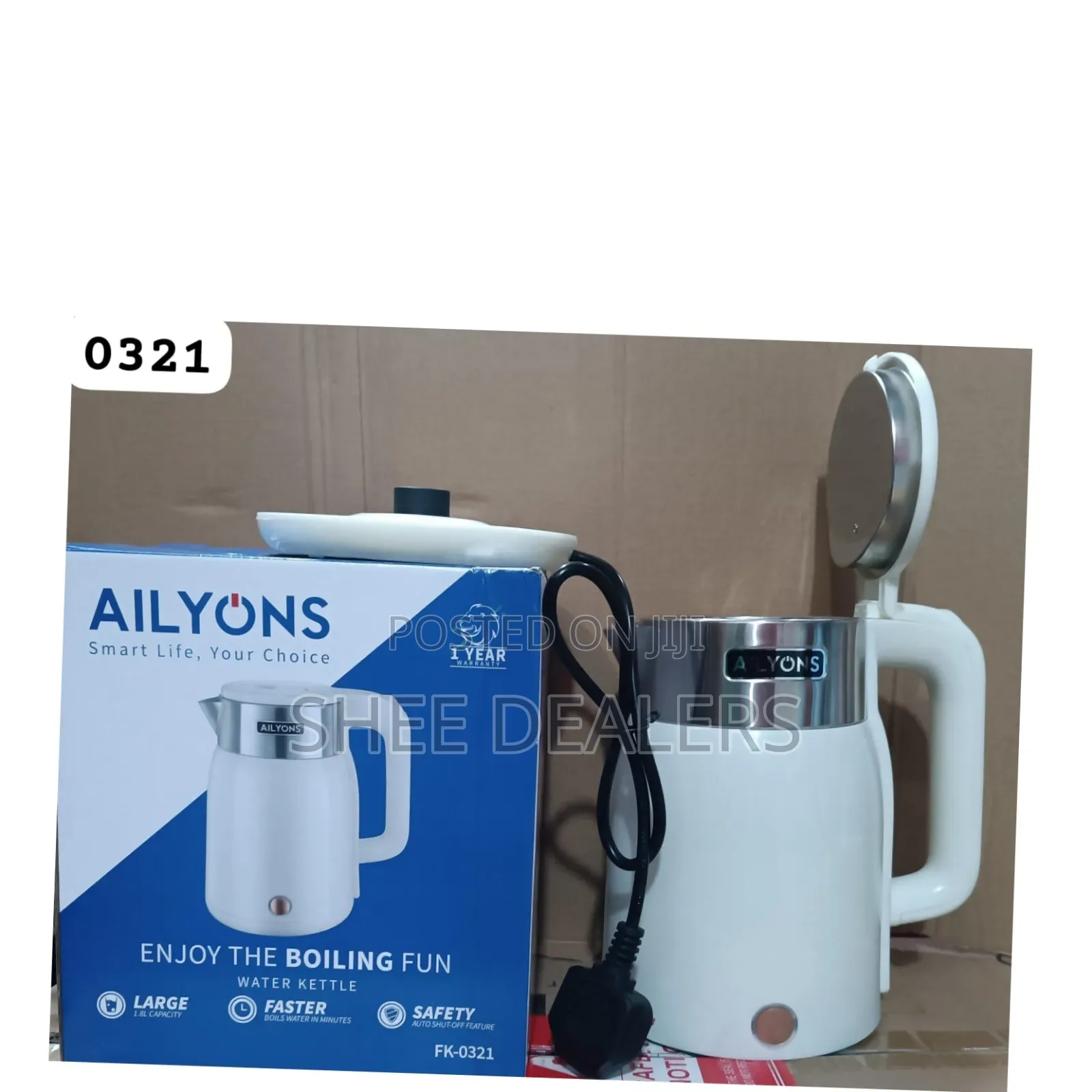 *2ltr Ailyons Electric Kettle