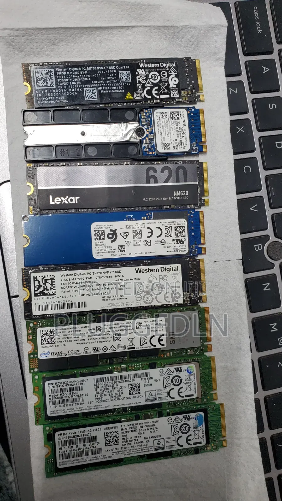 256 Gb SSD NVME Original Brands