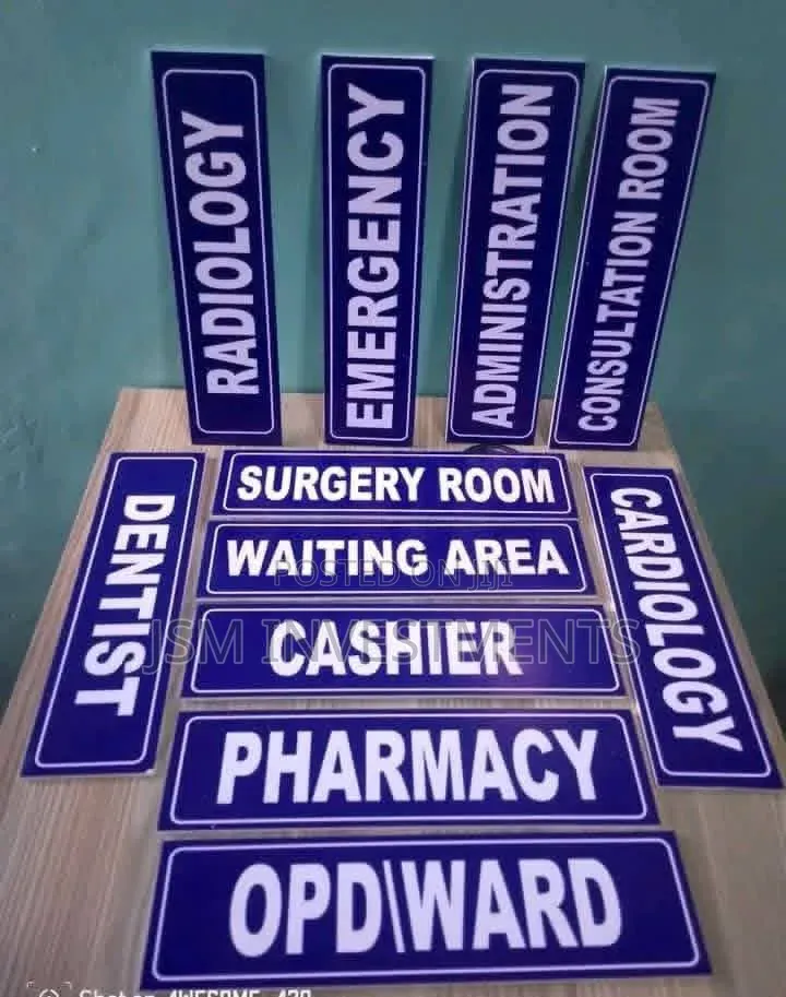 Engraved Door Signages