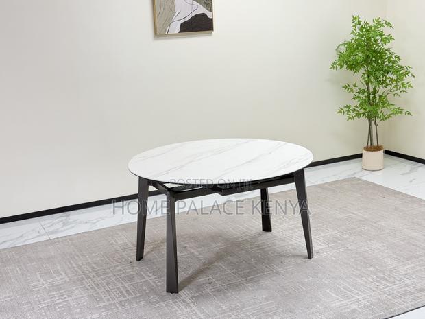 Dining Table; Space-Saving Extendable Dining Table for Homes - thumbnail 3