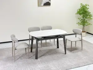 Dining Table; Space-Saving Extendable Dining Table for Homes