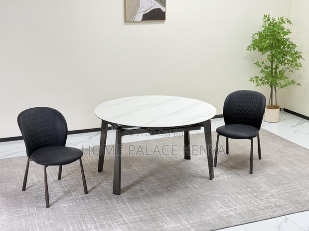 Dining Table; Space-Saving Extendable Dining Table for Homes - thumbnail 5