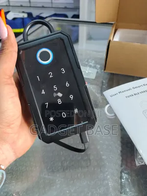 Smart Fingerprint Keypad Padlock With RFID Card Access