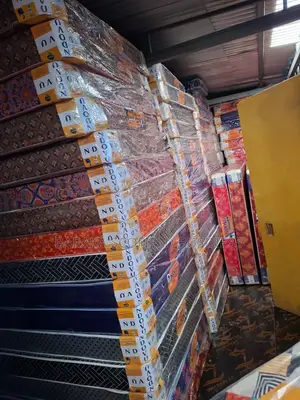 Medium-Density Polyurethane Foam and Quilted Mattresses 4 by 6