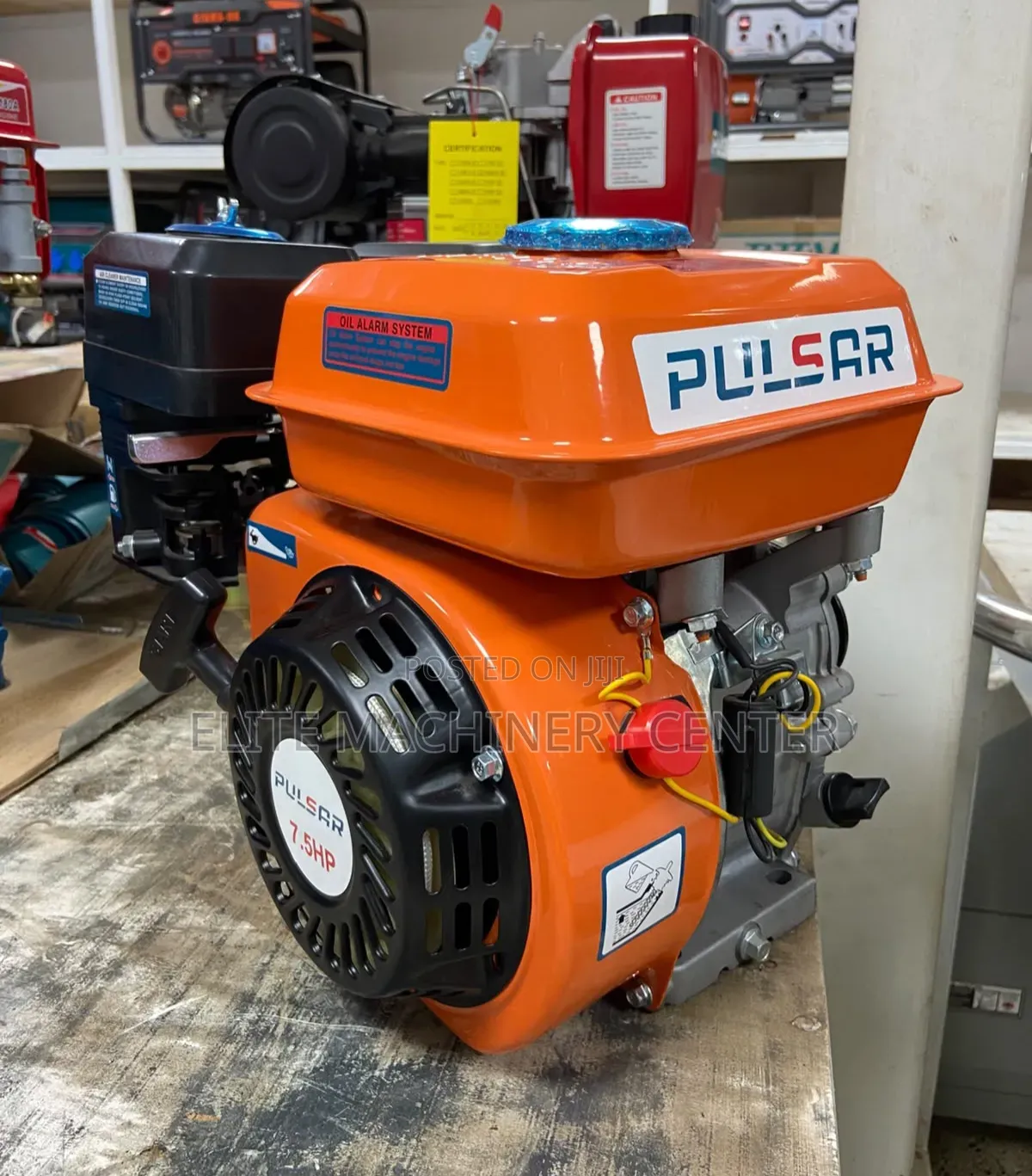7.5HP Pulsar Petrol Engine