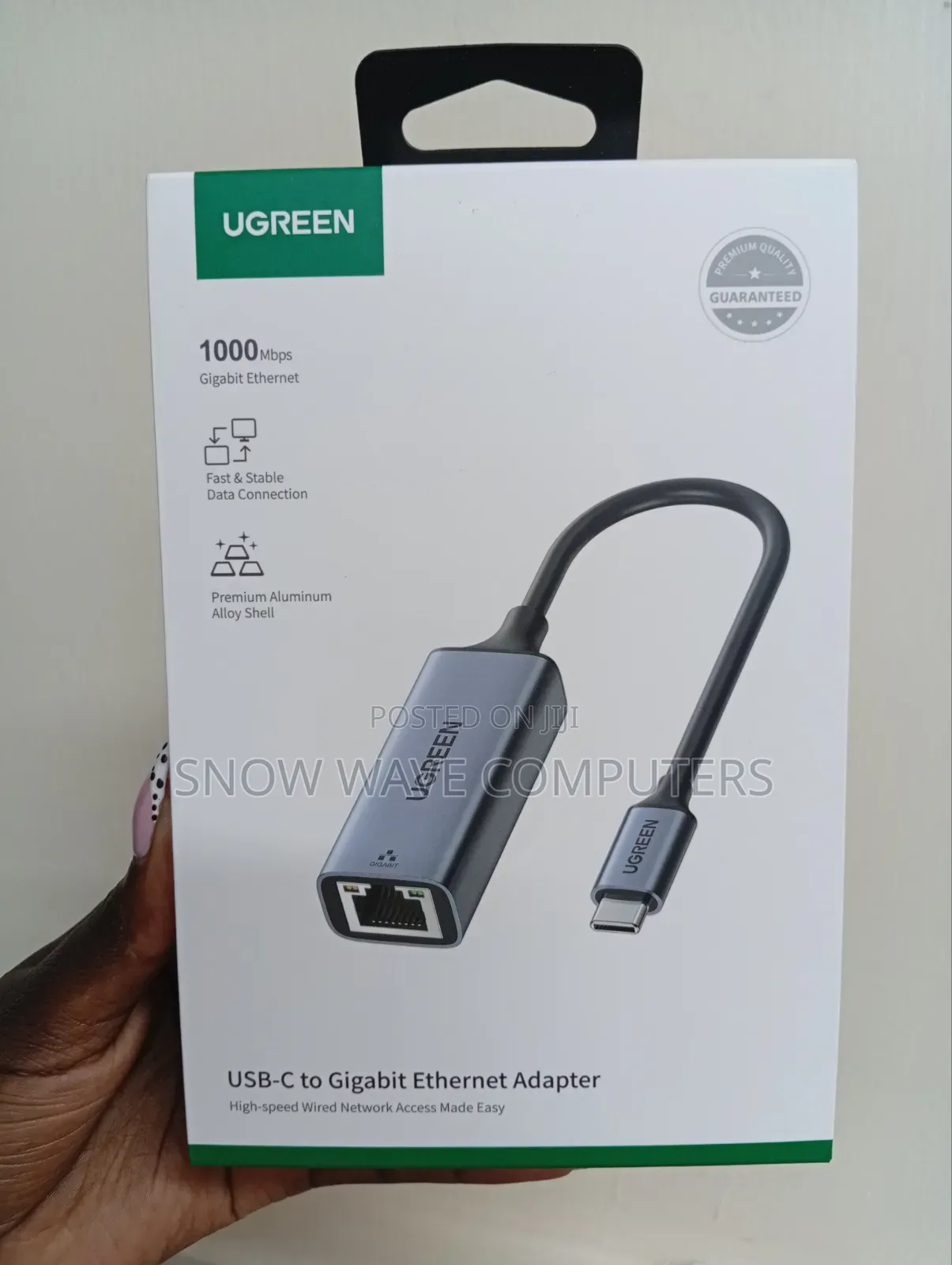 Ugreen High Speed Type C to Gigabit Ethernet Adapter 1000mbps