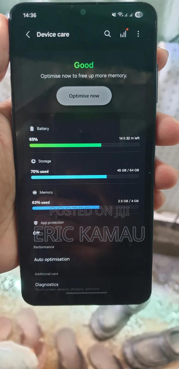 Samsung Galaxy A06 64 GB Black - thumbnail 2