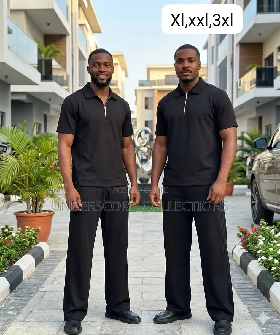 Men Two Pieces Relaxed Fit Casual Set