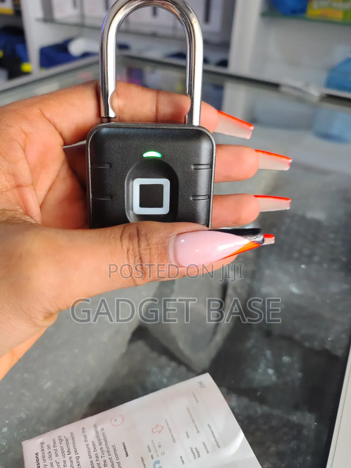 P2 Smart Fingerprint Padlock – Keyless Biometric Security Lock