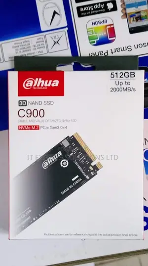 Dahua 512GB NVMe M.2 PCIe Gen 3x4 2280 SSD-DHI-SSD-C900
