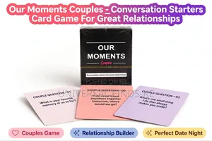 Our Moments Game Cards for Couples Conversation Bonding and Date Night