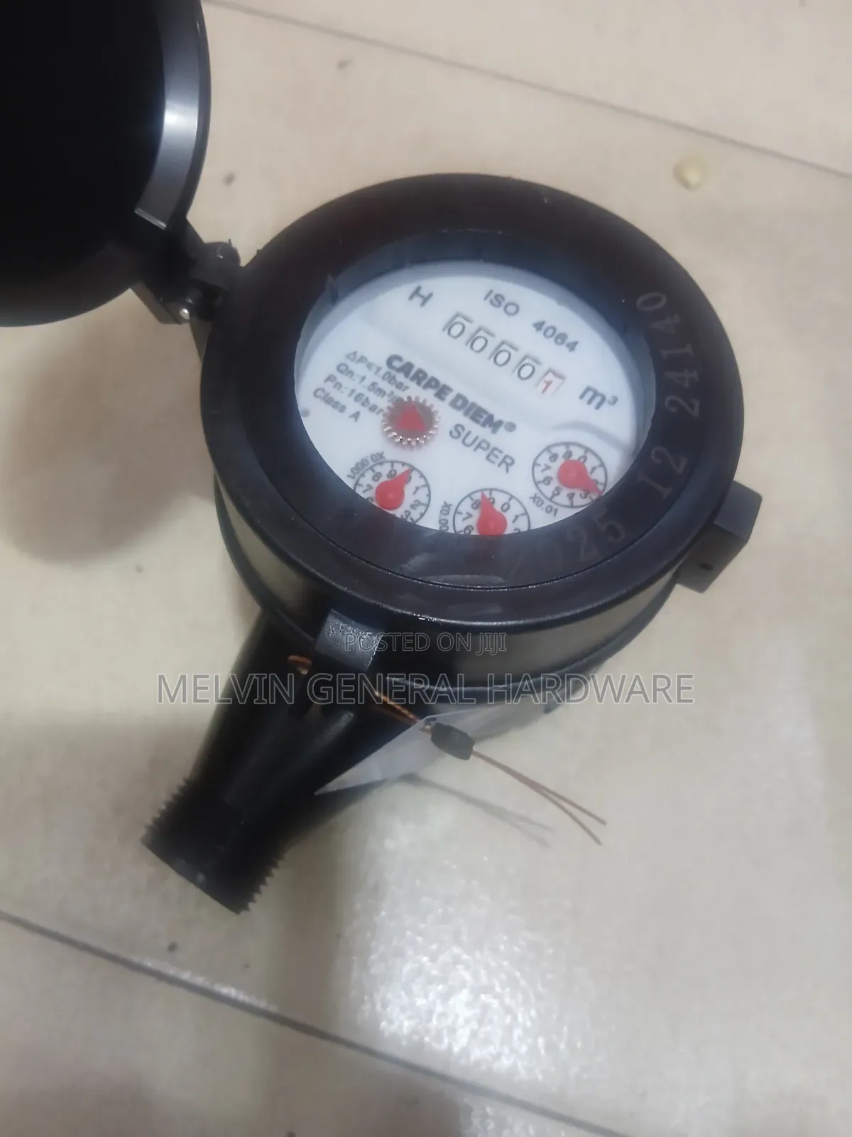 Plastic Super Water Meter 1/2"