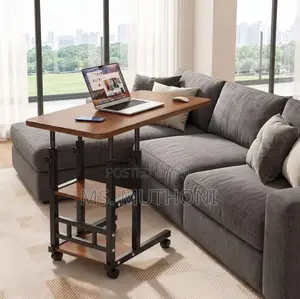 Mobile Standing Desk / Height-Adjustable Laptop Cart