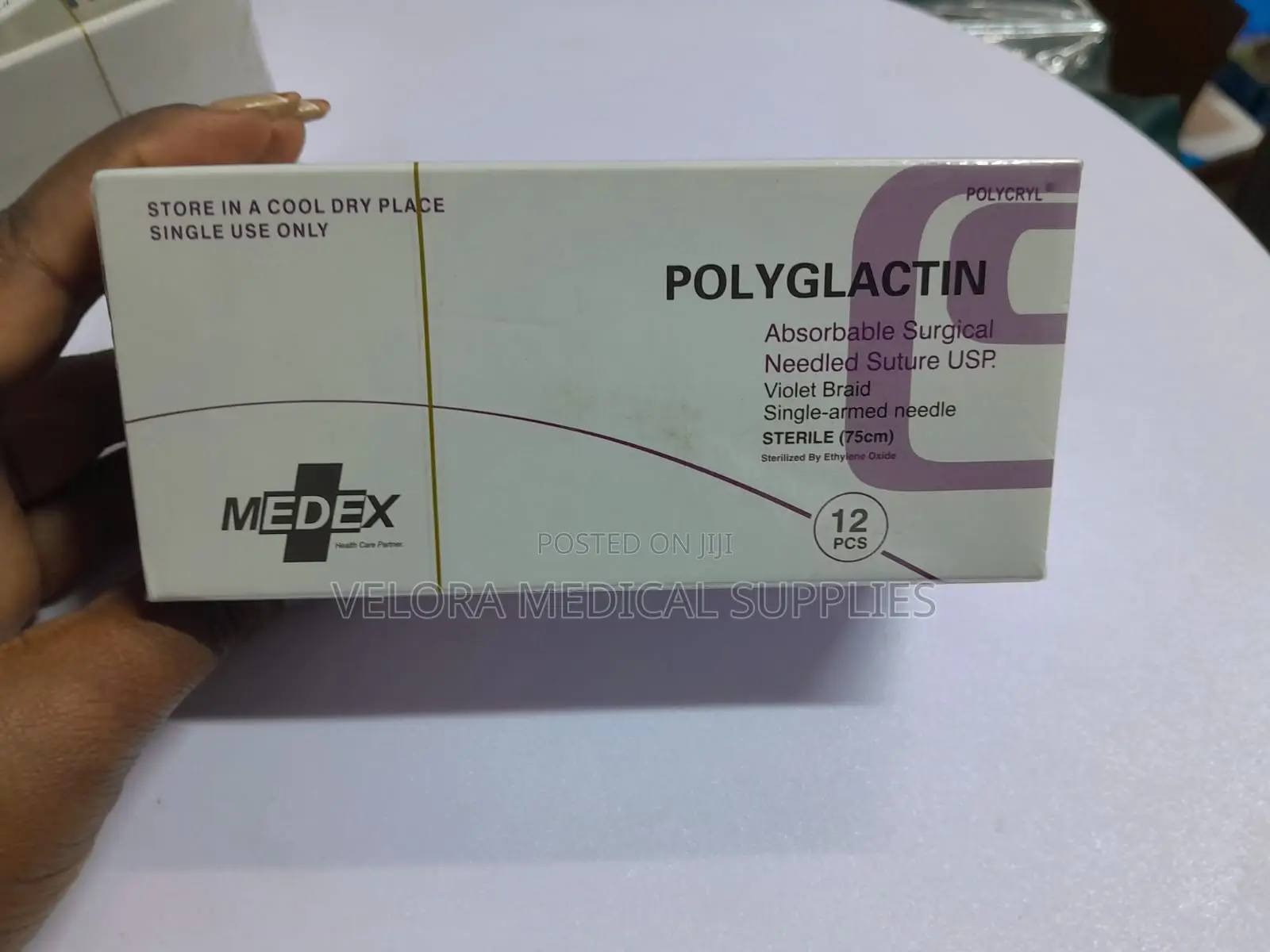 Polyglactin Absorbable Surgical Suture With Needle – USP Suture