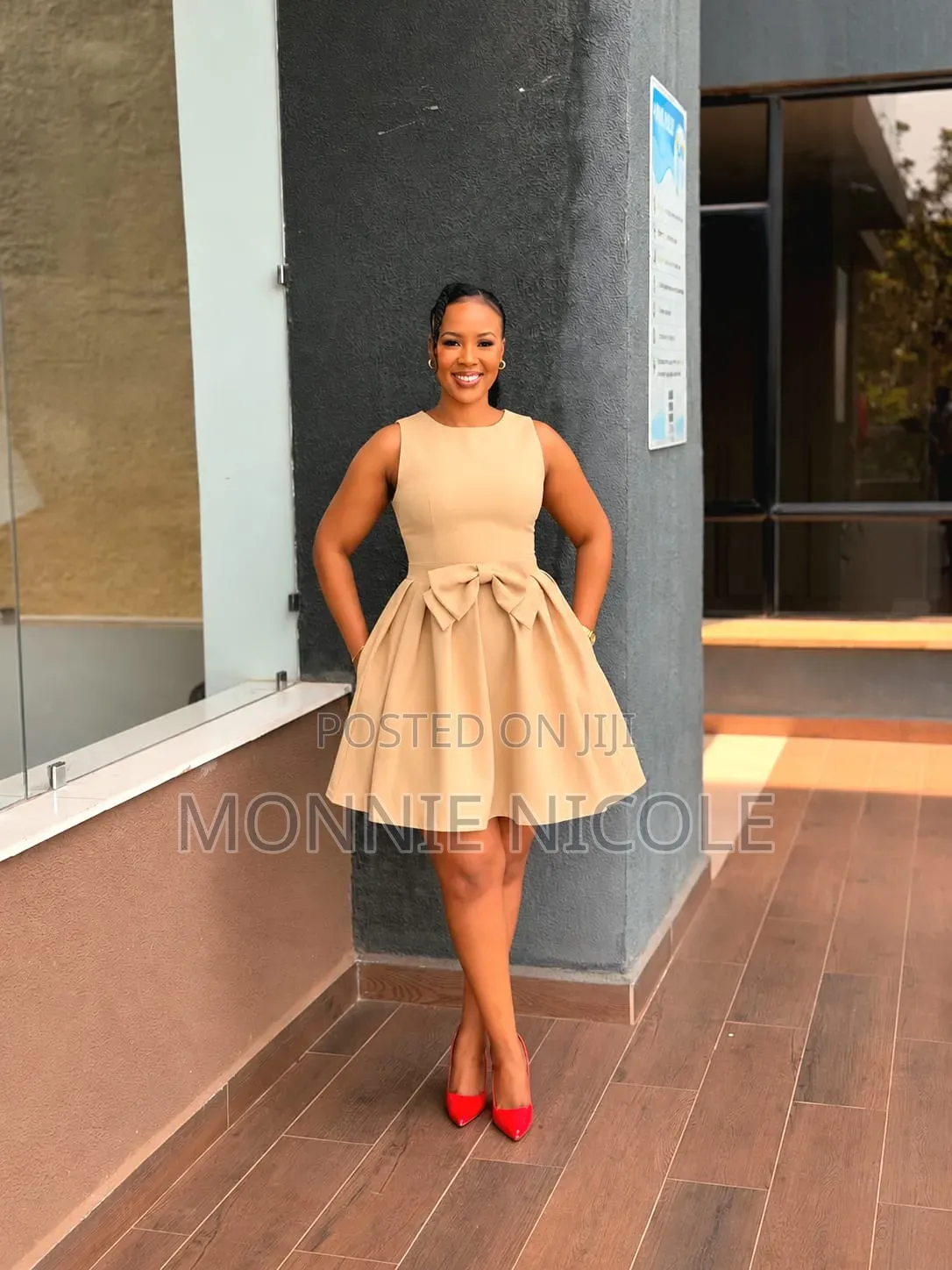 Ruby Classic Bow Detail Dress