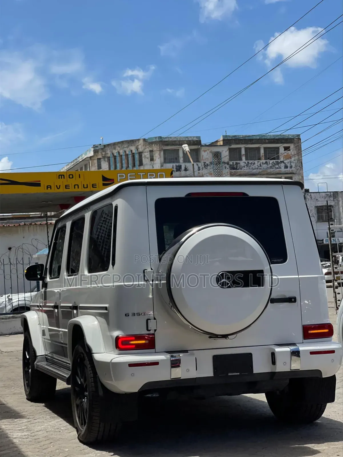 Mercedes-Benz G-Class G 350 d 2020 Off white