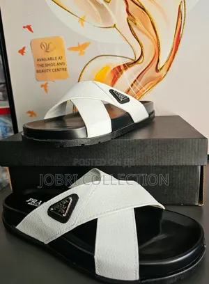 Prada Milano Sandals 'White' Quality Slides