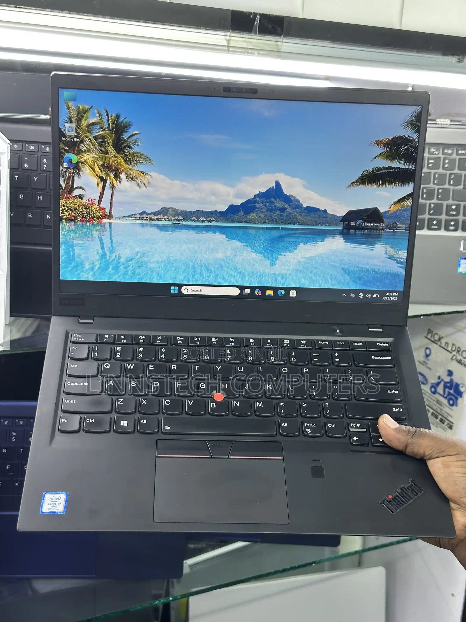 Laptop Lenovo ThinkPad X1 Carbon 16GB Intel Core i7 SSD 256GB
