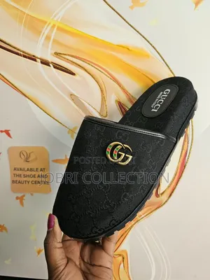 Black Gucci Clogs Sandals