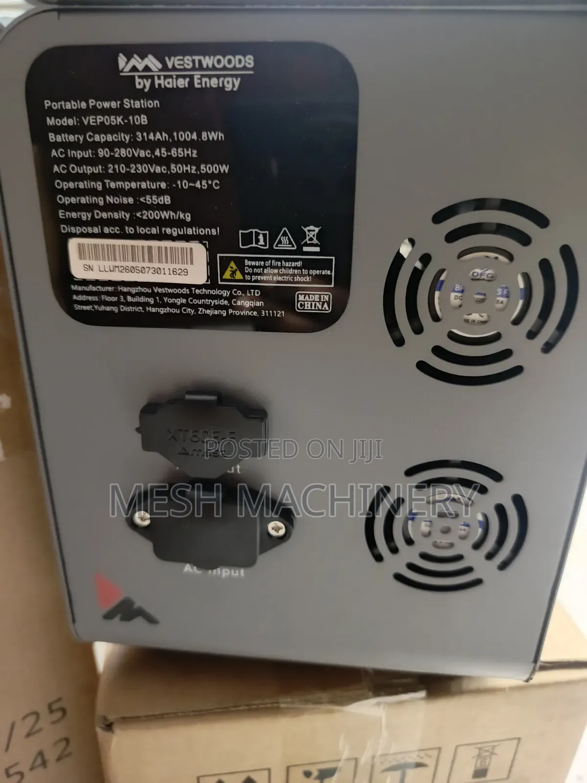 Vestwood 1kw Portable Power Station