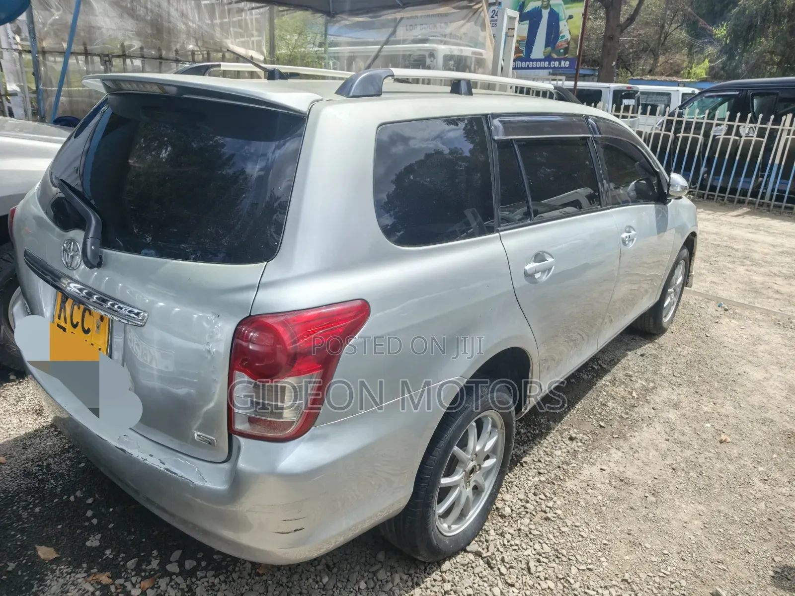 Toyota Corolla Fielder 2008 Silver