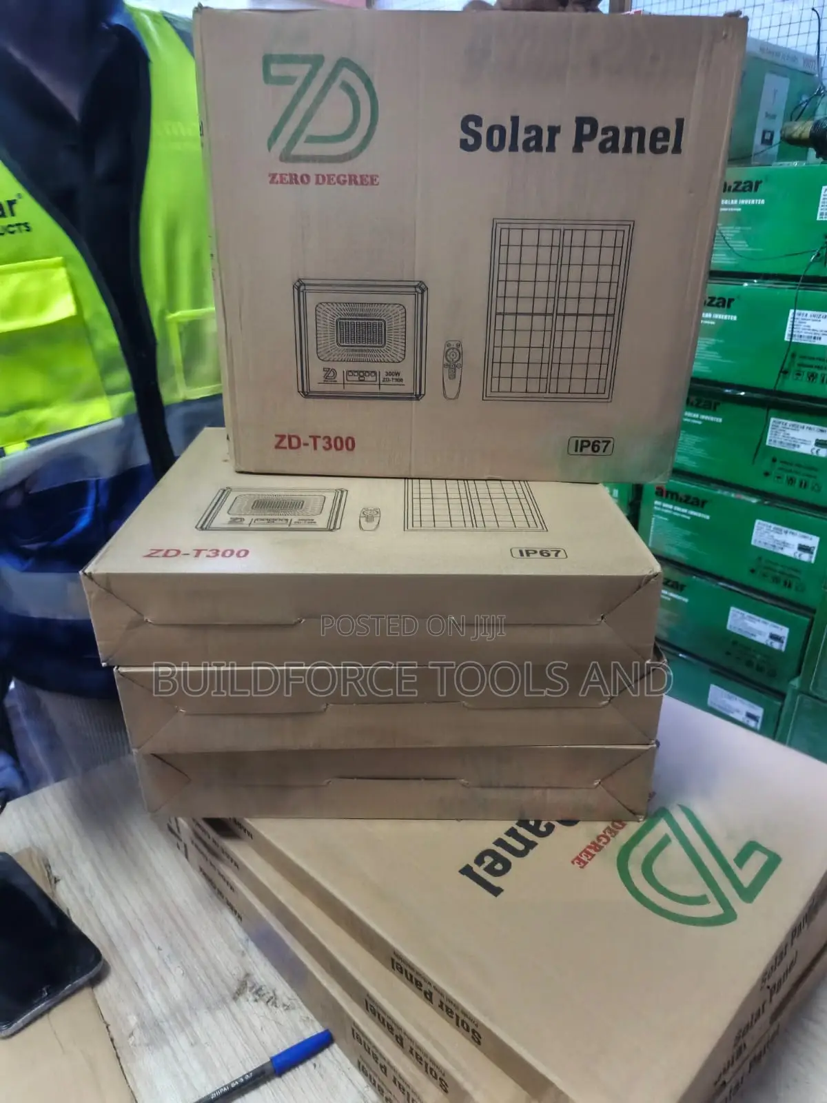 ZD Zero Degree 300 Watts LED Solar Floodlight