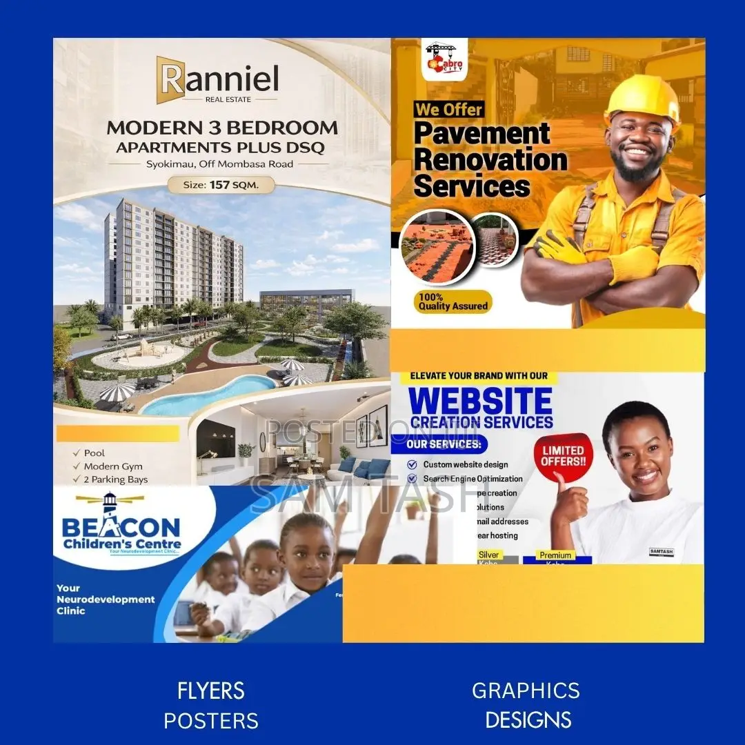 Get Flyers/Posters Graphics for Business