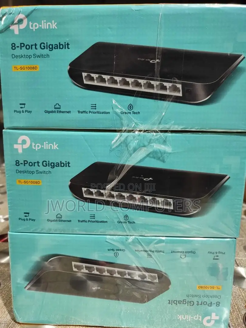 TP-Link TL-SG1008D 8-Port Gigabit Desktop Switch